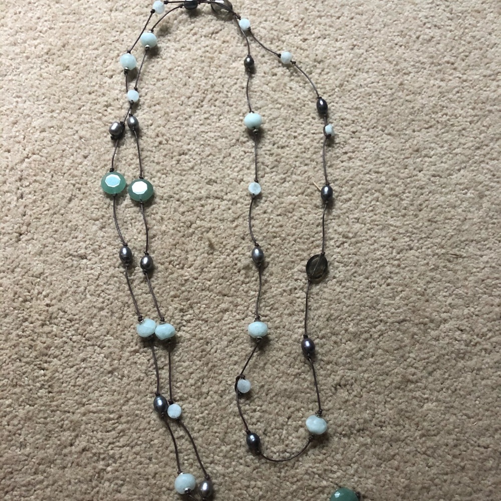 Stella and Dot semi precious necklace